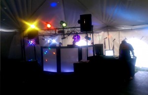 After the ceremony, the reception gets rockin'.